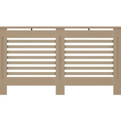 Lämpöpatterin suoja 152x19x81cm mdf