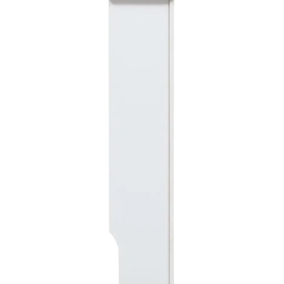 Lämpöpatterin suojat 2 kpl valkoinen 112x19x81,5 cm mdf