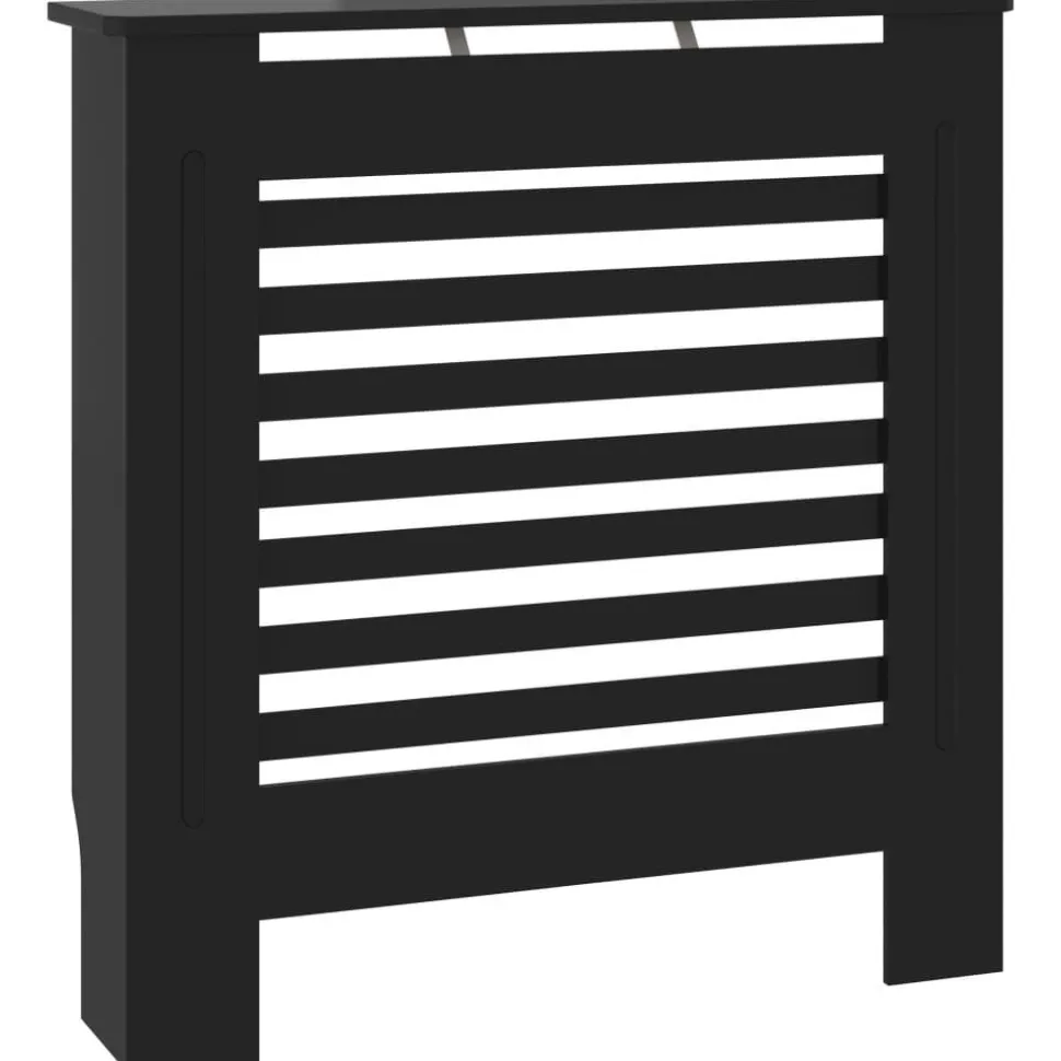 Lämpöpatterin suoja mdf musta 78 cm