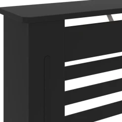 Lämpöpatterin suoja mdf musta 78 cm