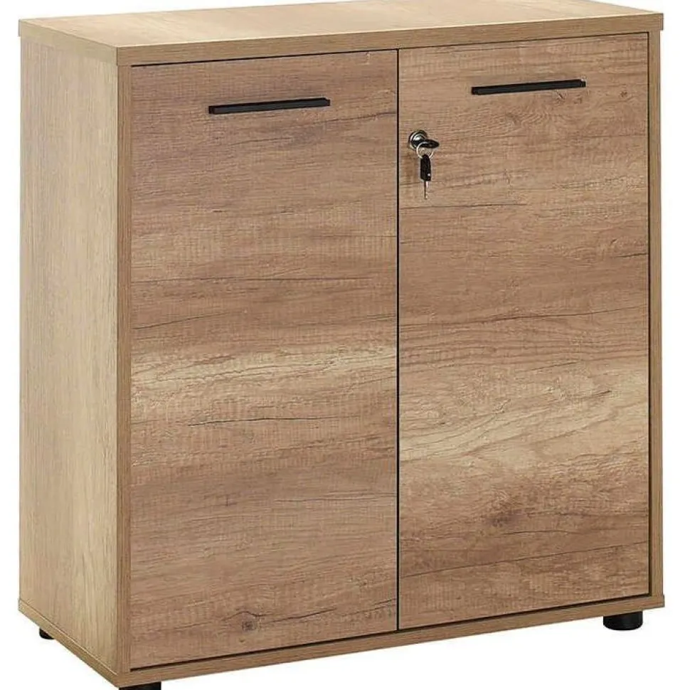 Lukollinen kaappi Linento Furniture NKT-522-TT-1, leveys 45cm, korkeus 63cm, ruskea