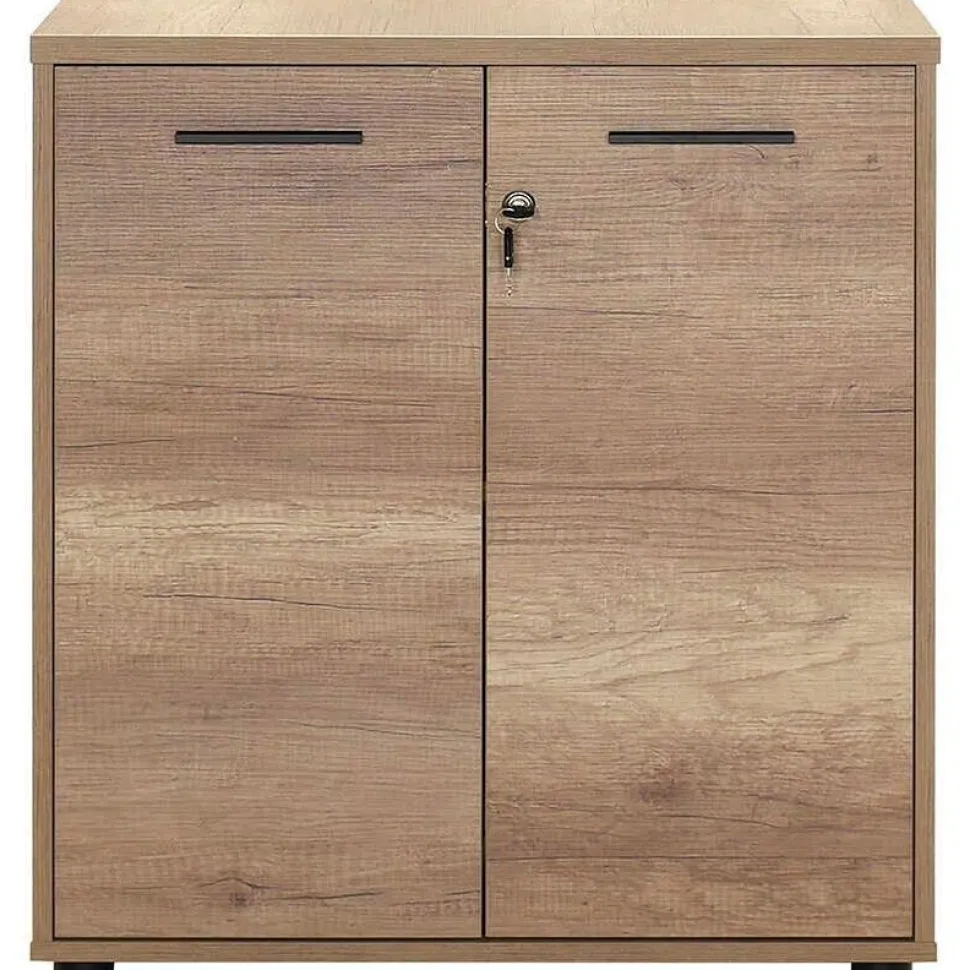 Lukollinen kaappi Linento Furniture NKT-522-TT-1, leveys 45cm, korkeus 63cm, ruskea