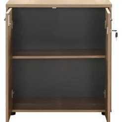 Lukollinen kaappi Linento Furniture NKT-522-TT-1, leveys 45cm, korkeus 63cm, ruskea