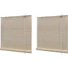Luonnolliset bambu rullaverhot 2 kpl 120x160 cm