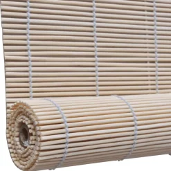Luonnolliset bambu rullaverhot 2 kpl 120x160 cm