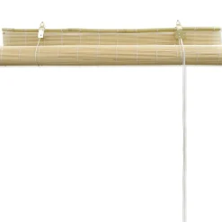 Luonnolliset bambu rullaverhot 80 x 160 cm