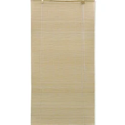 Luonnolliset bambu rullaverhot 80 x 160 cm