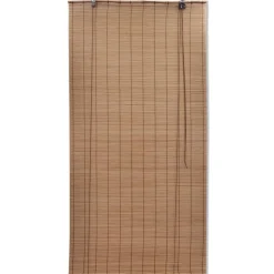Luonnolliset bambu rullaverhot 80 x 160 cm