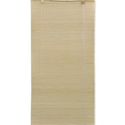 Luonnolliset bambu rullaverhot 80 x 160 cm