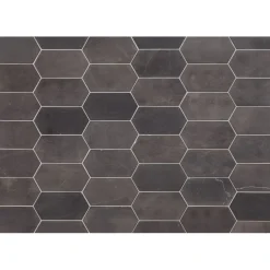 Luonnonkivilaatta Qualitystone Picket Grey Marble, 100x200mm