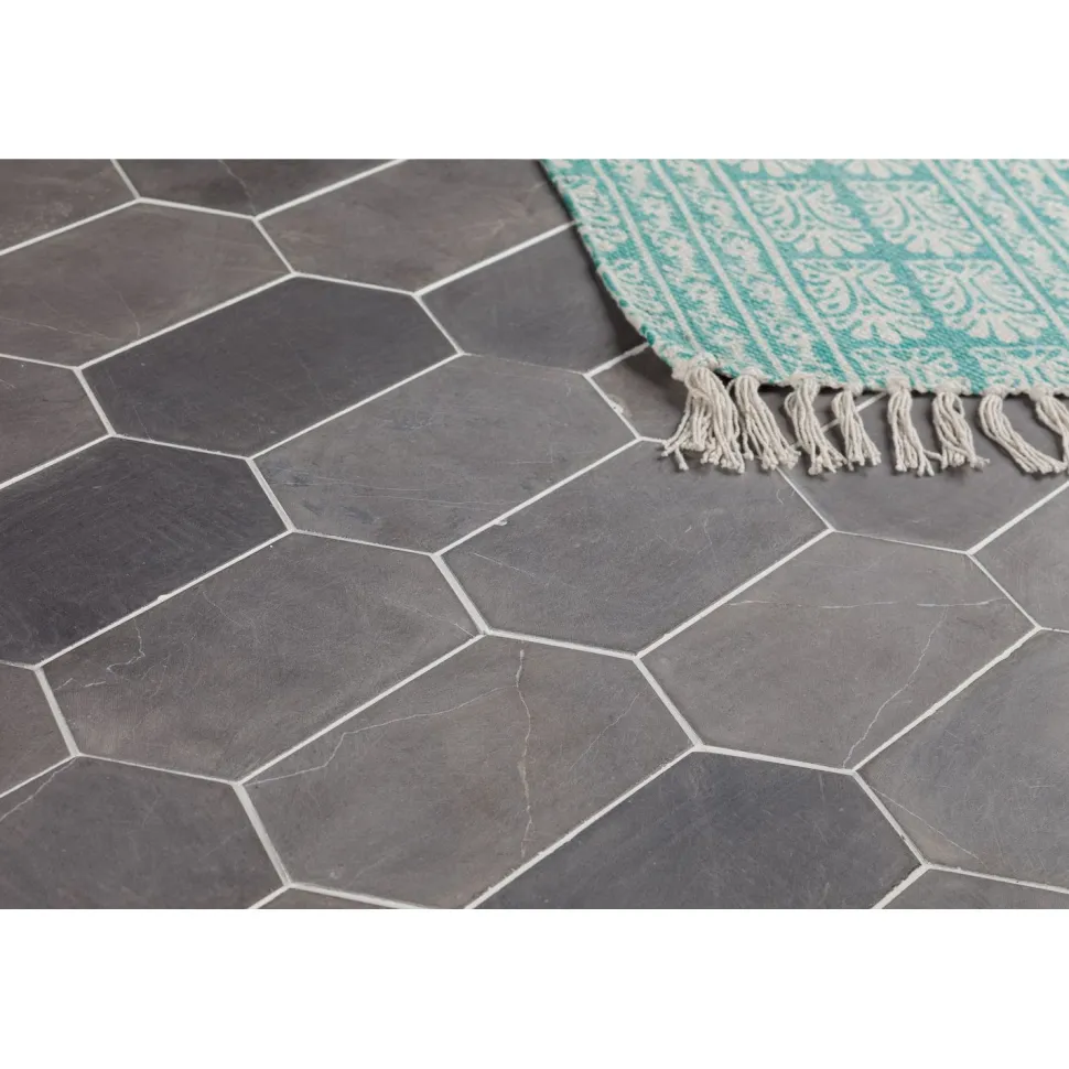 Luonnonkivilaatta Qualitystone Picket Grey Marble, 100x200mm