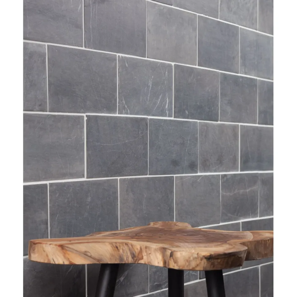 Luonnonkivilaatta Qualitystone Grey Marble Tile, 100x200mm