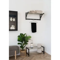 Lyhty House Nordic Lucena, metalli/lasi, musta