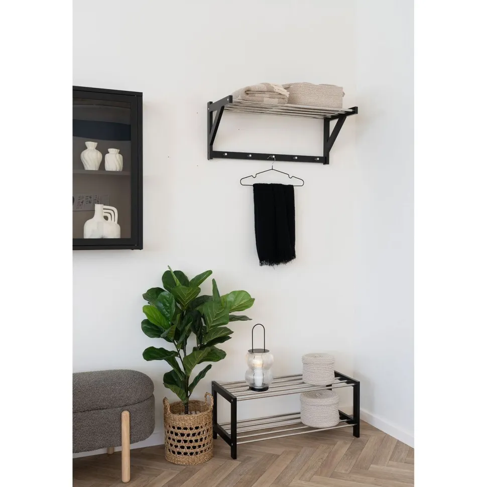 Lyhty House Nordic Lucena, metalli/lasi, musta