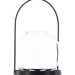 Lyhty Venture Home Flora, ø22cm, musta