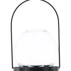 Lyhty Venture Home Flora, ø22cm, musta