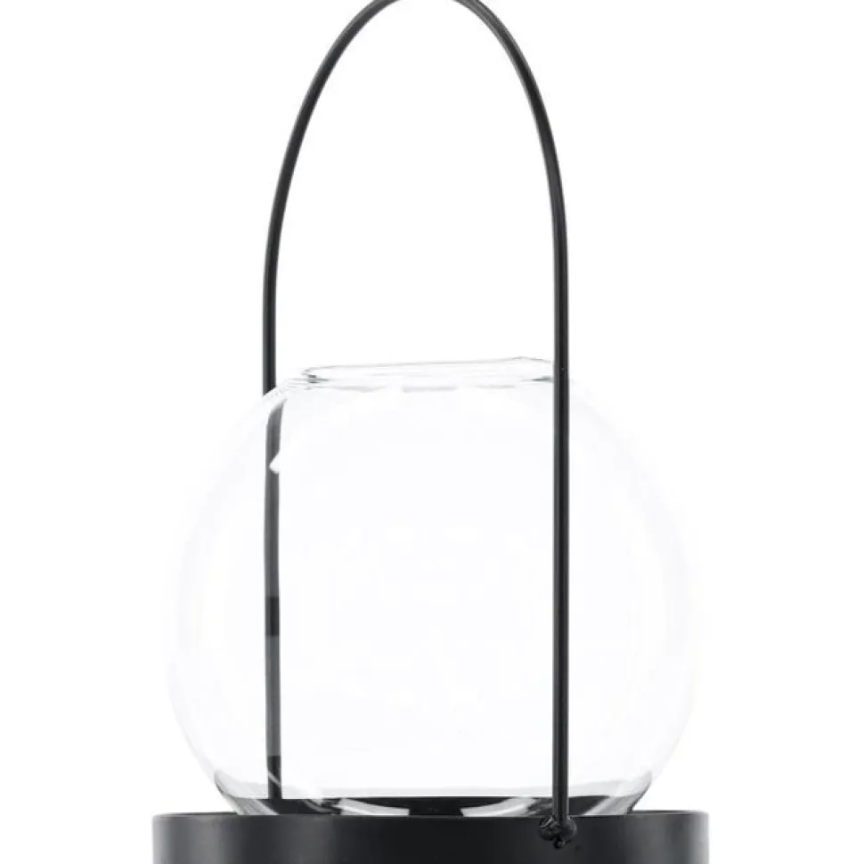 Lyhty Venture Home Flora, ø22cm, musta