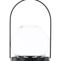 Lyhty Venture Home Flora, ø22cm, musta