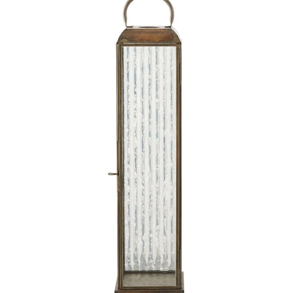 Lyhty House Nordic Herslev, 12x12x49cm, antiikkimessinki