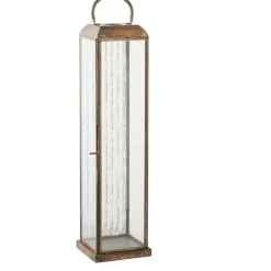 Lyhty House Nordic Herslev, 12x12x49cm, antiikkimessinki