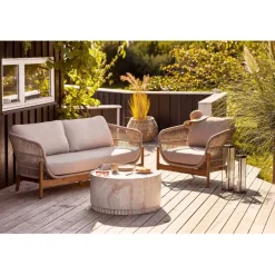 Lyhty House Nordic Herslev, 12x12x49cm, antiikkimessinki
