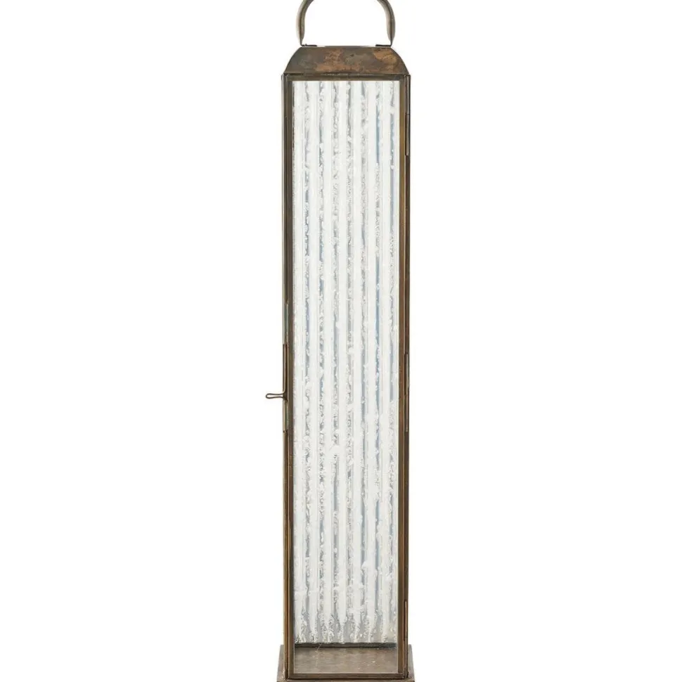 Lyhty House Nordic Herslev, 12x12x60cm, antiikkimessinki