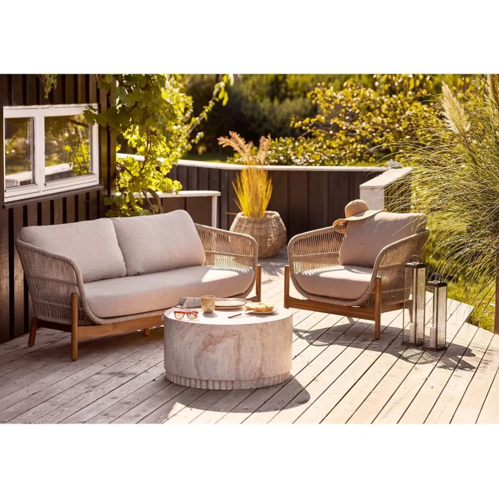 Lyhty House Nordic Herslev, 12x12x60cm, antiikkimessinki