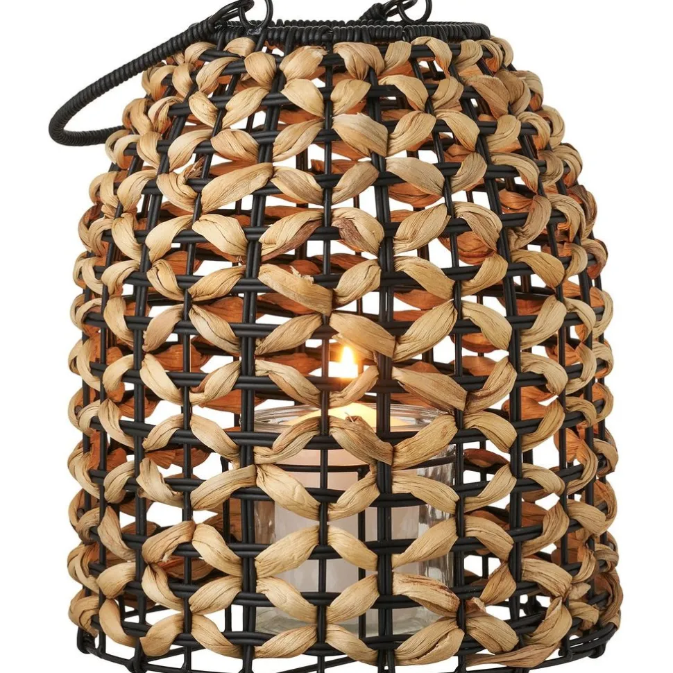 Lyhty House Nordic Pinto, ø24cm, vesihyasintti/musta