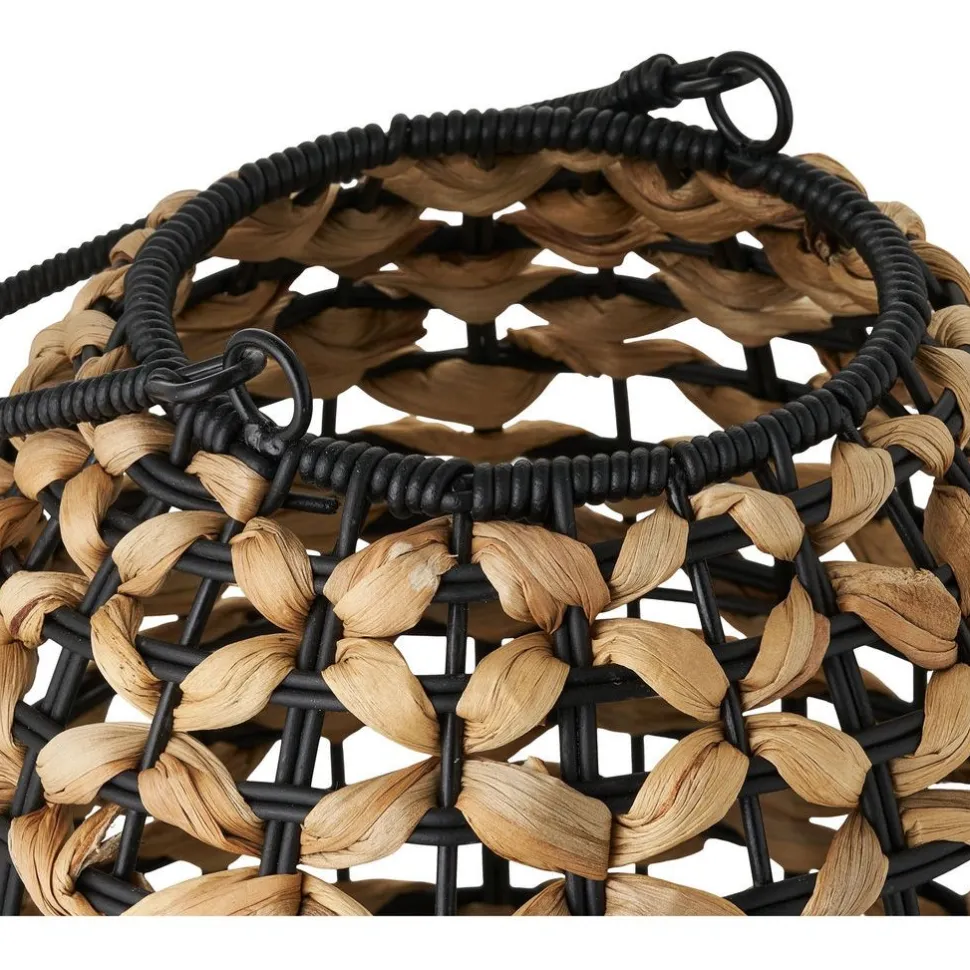 Lyhty House Nordic Pinto, ø24cm, vesihyasintti/musta
