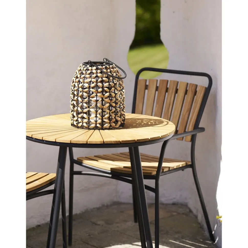 Lyhty House Nordic Pinto, ø24cm, vesihyasintti/musta