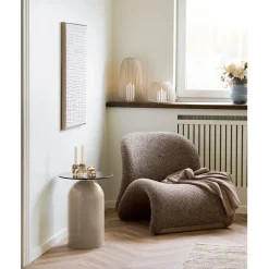 Lyhty House Nordic Stoense, ø24.5x40cm, metalli, beige