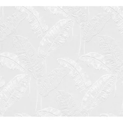 Maalattava tapetti Patent Decor Green 5732, 0,75x10,05m, kasvi, valkoinen