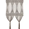 Macrame verho puuvilla harmaanruskea 140x240 cm