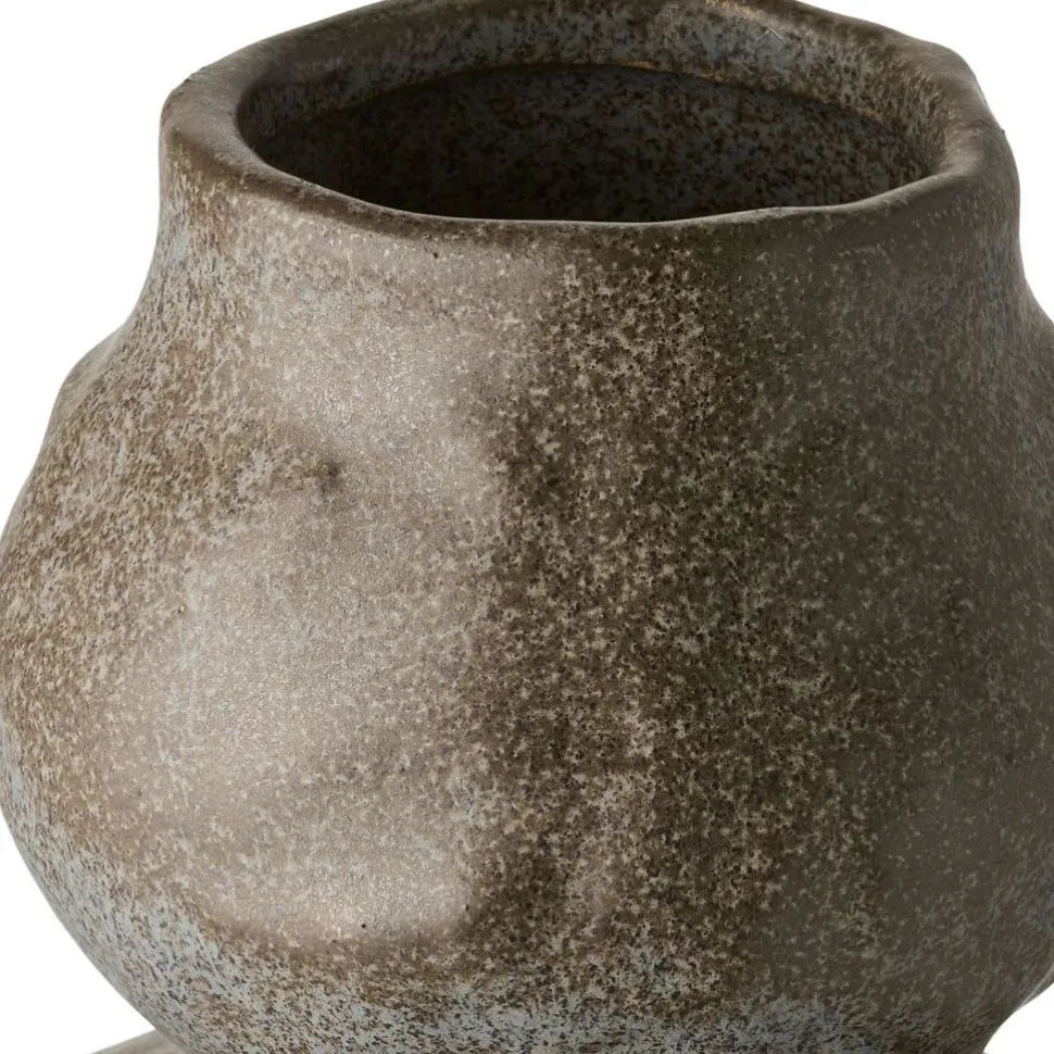 Maljakko House Nordic Vase, ø14.5x33.5cm, keraaminen, tummanharmaa