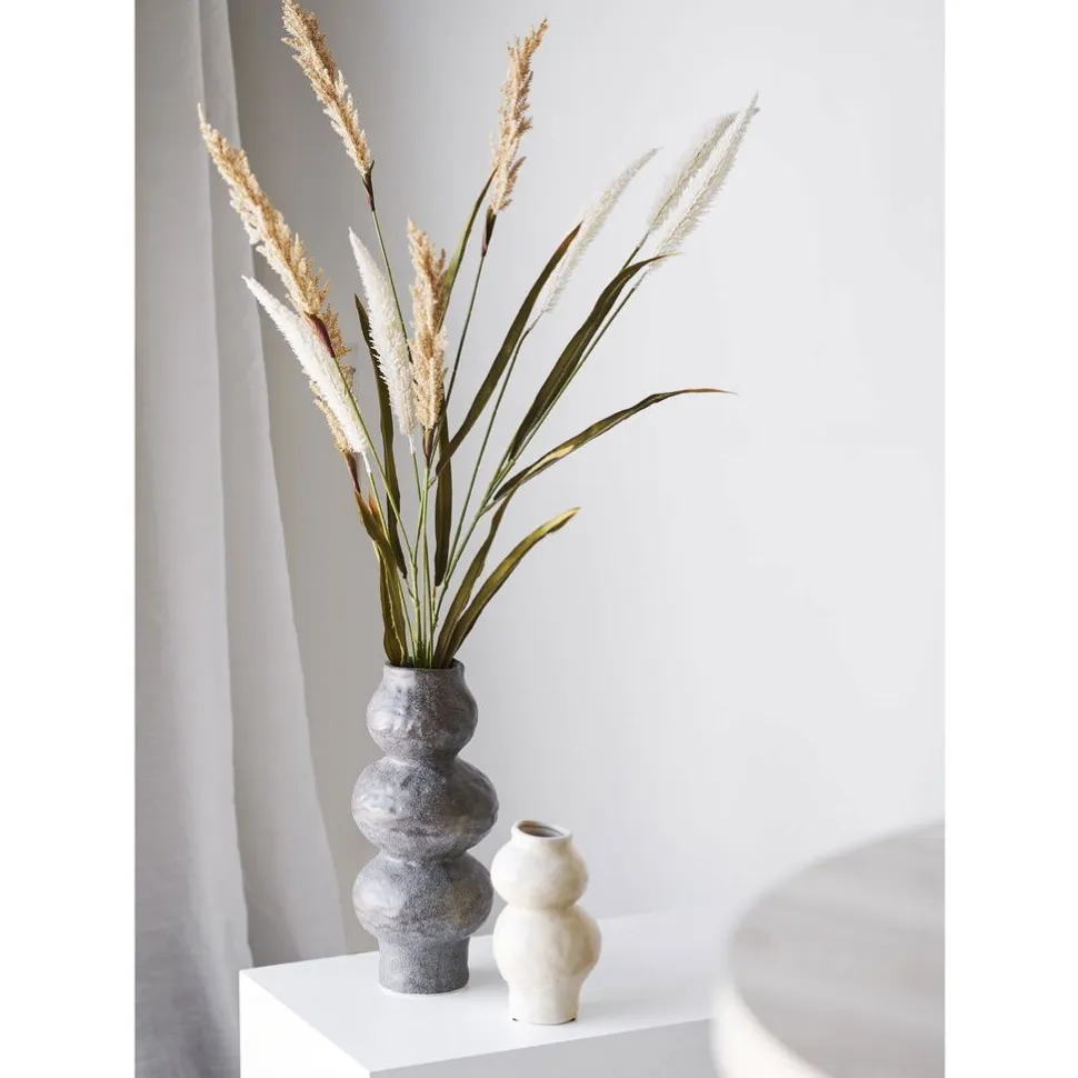 Maljakko House Nordic Vase, ø14.5x33.5cm, keraaminen, tummanharmaa