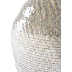 Maljakko House Nordic Vase, ø26x30.5cm, valkoinen/vihreä