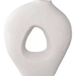 Maljakko House Nordic Vase, 24x10.5x27.8cm, keramiikka, valkoinen