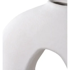 Maljakko House Nordic Vase, 24x10.5x27.8cm, keramiikka, valkoinen