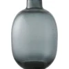 Maljakko House Nordic Vase, ø23x35cm, musta lasi