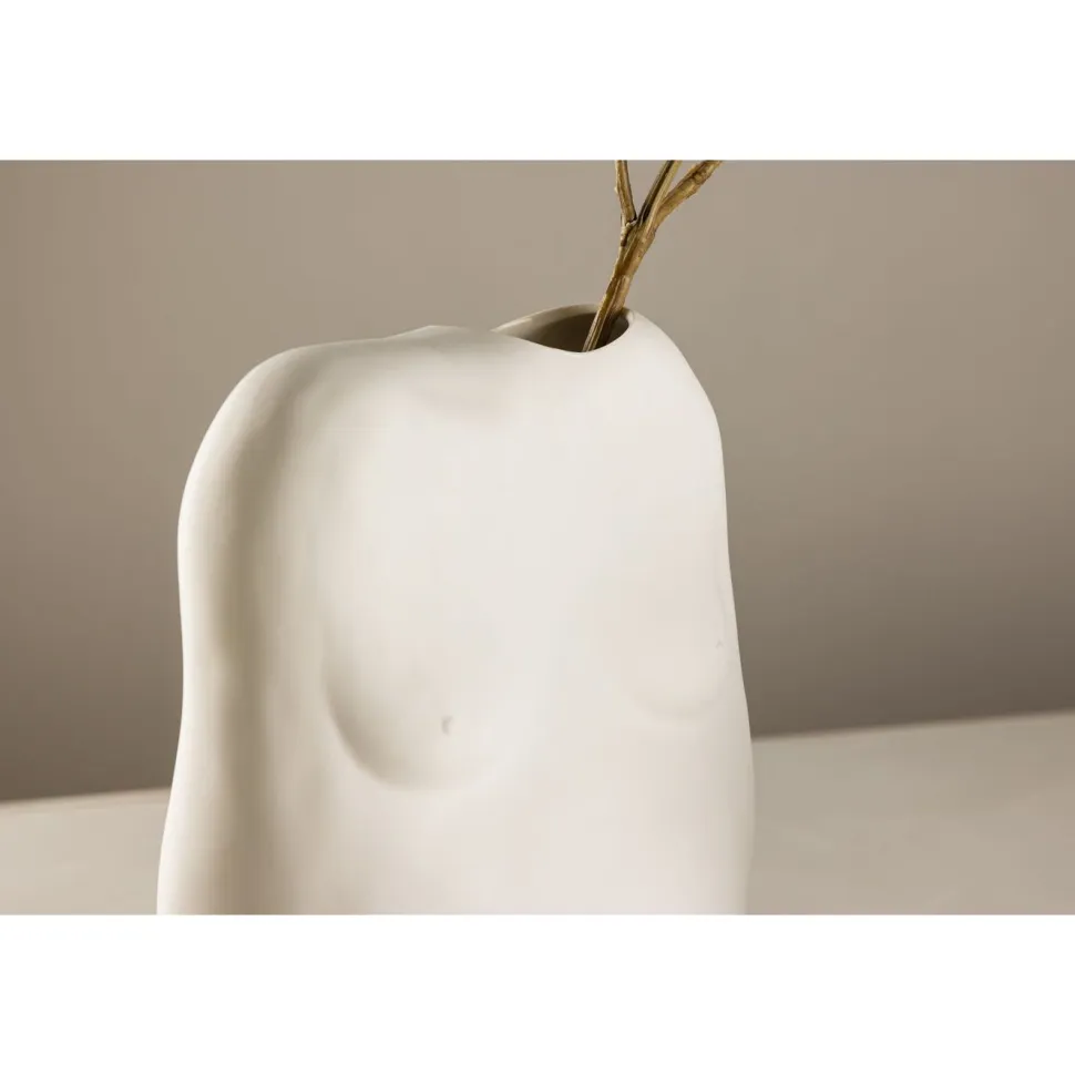 Maljakko Venture Home Romie, 24x14x28cm, luonnonvalkoinen