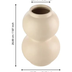 Maljakko Eglo Living Miyoshi, 20cm, beige