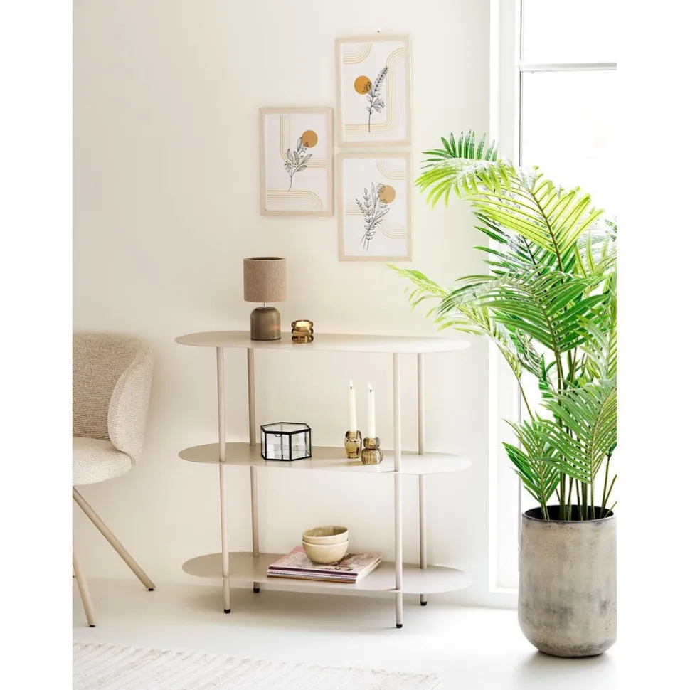 Maljakko House Nordic Hou, 2kpl, metalli, antiikkibeige