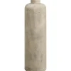 Maljakko House Nordic Hou, ø24x78.5cm, metalli, antiikkibeige