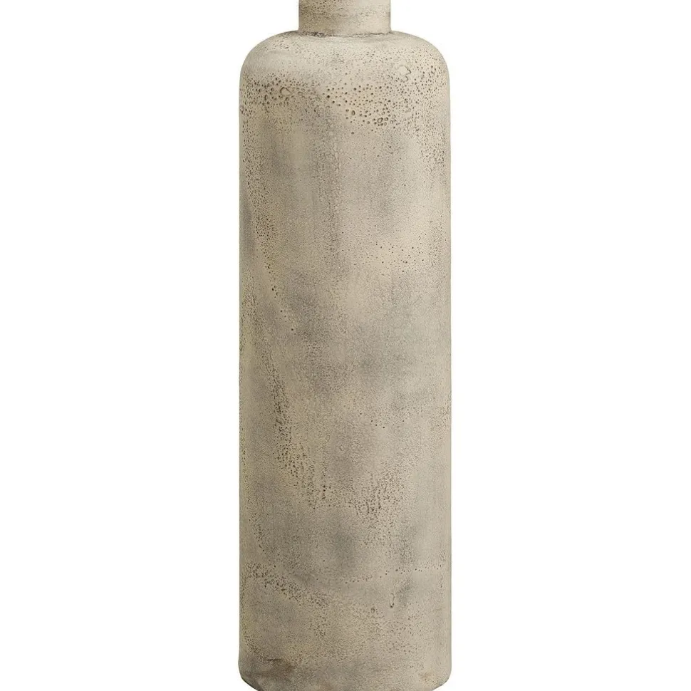 Maljakko House Nordic Hou, ø24x78.5cm, metalli, antiikkibeige