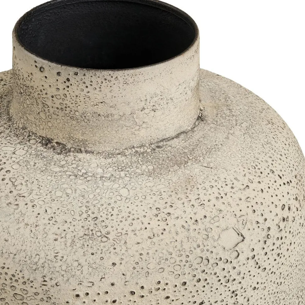 Maljakko House Nordic Hou, ø24x78.5cm, metalli, antiikkibeige