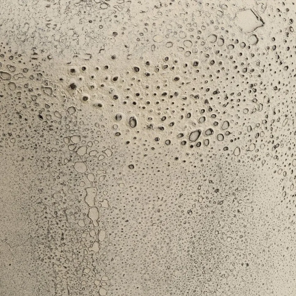 Maljakko House Nordic Hou, ø24x78.5cm, metalli, antiikkibeige