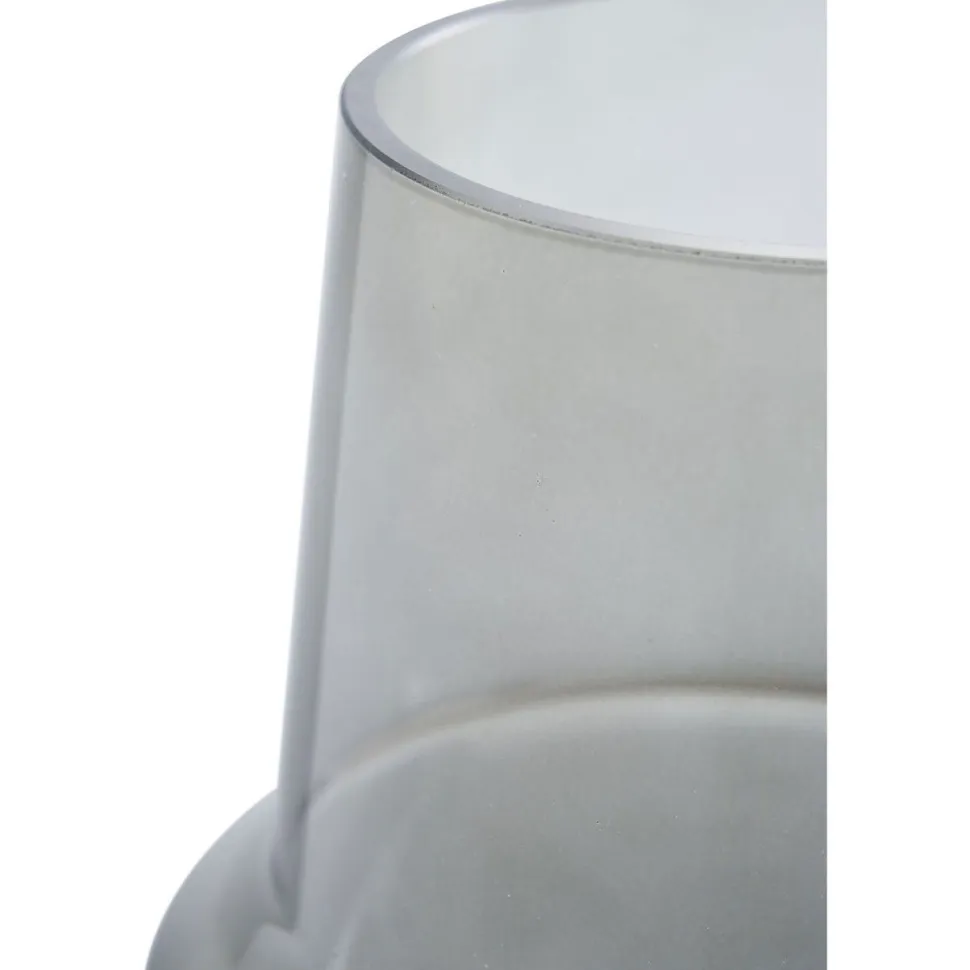 Maljakko House Nordic Vase, ø15x19cm, harmaa lasi
