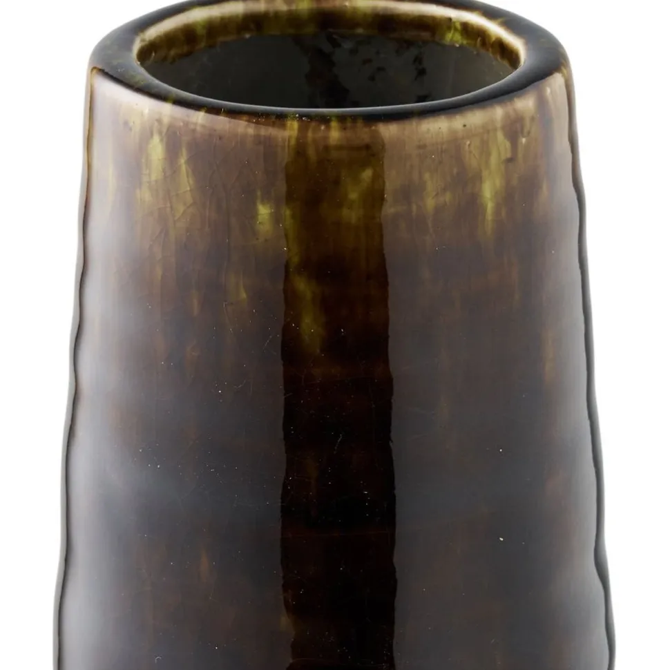 Maljakko House Nordic Vase, ø12.5x48cm, keraaminen, ruskea