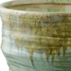 Maljakko House Nordic Vase, ø22x34.5cm, keraaminen, vihreä
