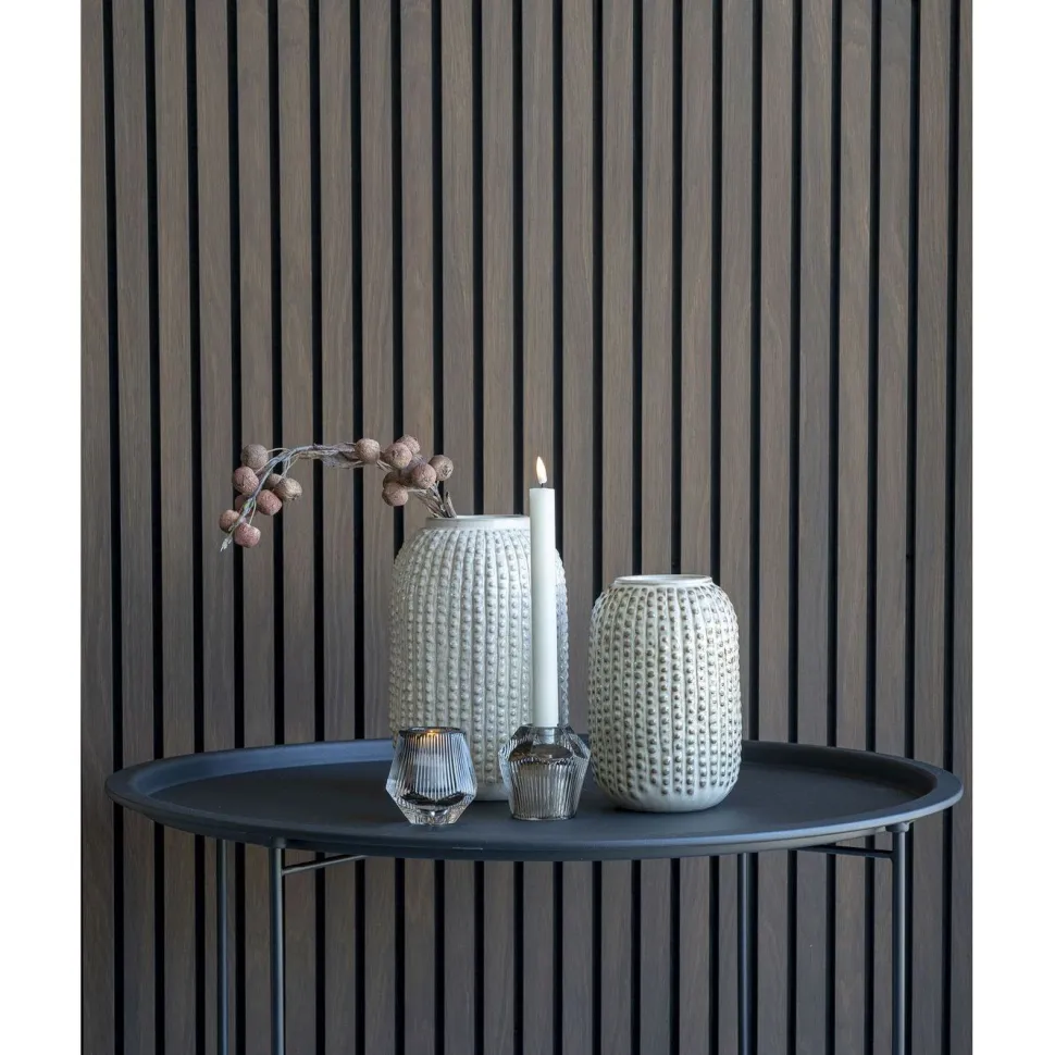 Maljakko House Nordic Vase, ø16x25.5cm, keramiikka, beige